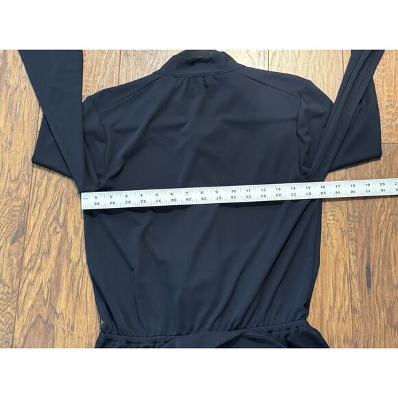 Lauren Ralph Lauren NWT Jumpsuit Navy Classic Stretch - Women's Size M - Picture 13 of 14